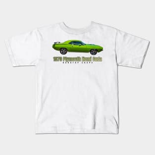 1970 Plymouth Hemi Cuda Hardtop Coupe Kids T-Shirt
